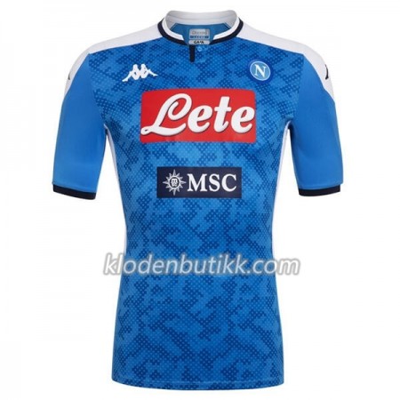 Napoli Hjemme Fotballdrakt 2019-2020 Kortermet